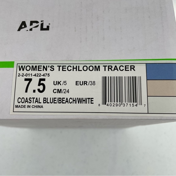 NIB APL Women’s Techloom Tracer Coastal Blue Beach White Sneakers Athletic Shoes - Picture 8 of 8